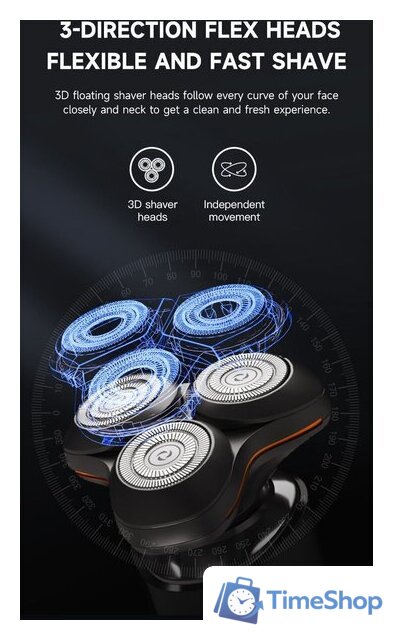 Электробритва Enchen X8S-C - Изображение №12 — Интернет-магазин Time-Shop