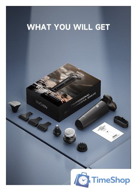 Электробритва Enchen X8S-C - Изображение №3 — Интернет-магазин Time-Shop