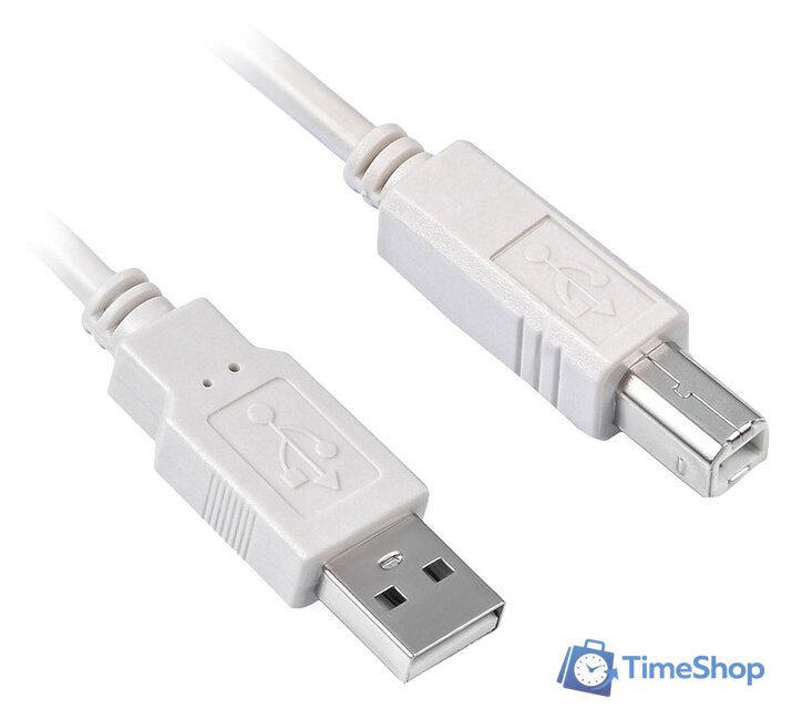 Кабель Buro USB2.0-AM/BM-5M-MG - Изображение №2 — Интернет-магазин Time-Shop