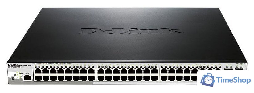 Управляемый коммутатор 2-го уровня D-Link DGS-1210-52MP/ME/B1A - Изображение №1 — Интернет-магазин Time-Shop