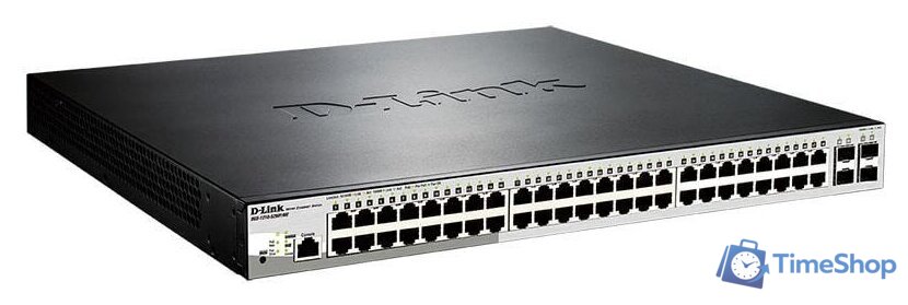 Управляемый коммутатор 2-го уровня D-Link DGS-1210-52MP/ME/B1A - Изображение №2 — Интернет-магазин Time-Shop