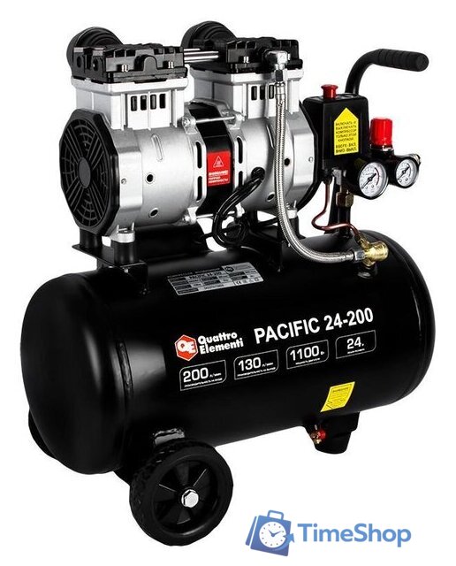 Компрессор Quattro Elementi Pacific 24-200 - Изображение №2 — Интернет-магазин Time-Shop