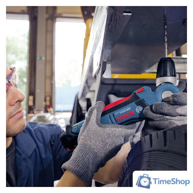 Угловая дрель Bosch GWB 12V-10 Professional 0601390905 (без АКБ) - Изображение №11 — Интернет-магазин Time-Shop