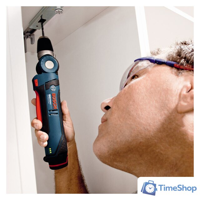 Угловая дрель Bosch GWB 12V-10 Professional 0601390905 (без АКБ) - Изображение №5 — Интернет-магазин Time-Shop