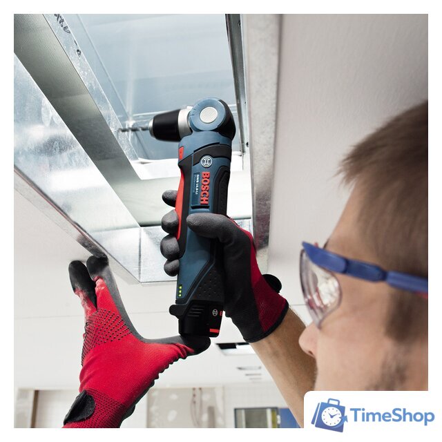 Угловая дрель Bosch GWB 12V-10 Professional 0601390905 (без АКБ) - Изображение №9 — Интернет-магазин Time-Shop