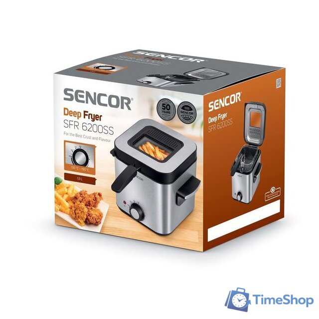Фритюрница Sencor SFR 6200SS - Изображение №10 — Интернет-магазин Time-Shop