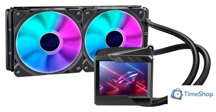 Система жидкостного охлаждения для процессора ASUS ROG Ryujin II 240 ARGB - Изображение №1 — Интернет-магазин Time-Shop