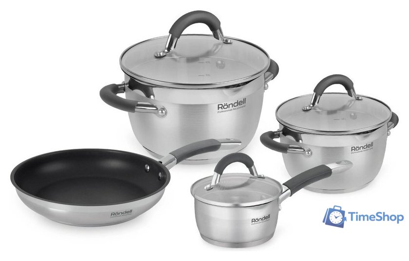 Набор кастрюль Rondell Flamme RDS-1957 - Изображение №1 — Интернет-магазин Time-Shop