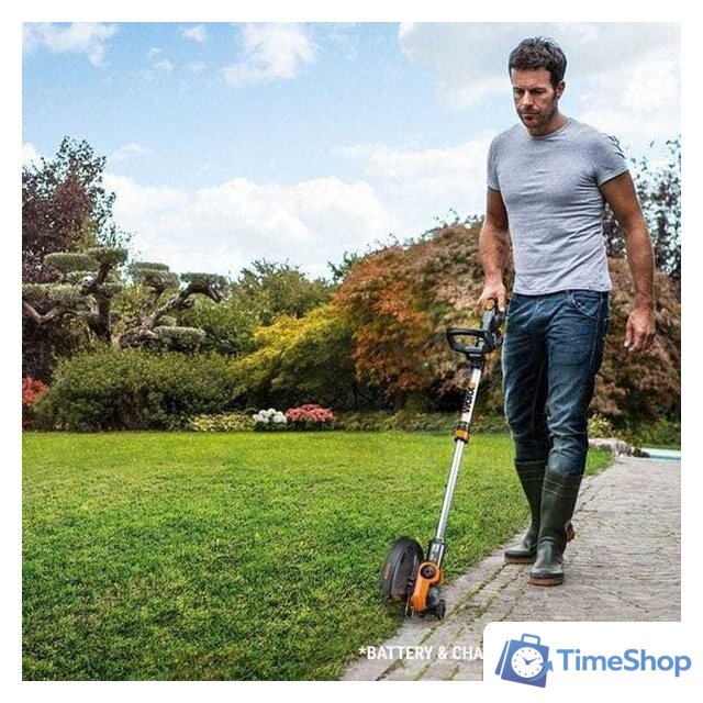 Триммер Worx WG163E.9 (без АКБ) - Изображение №4 — Интернет-магазин Time-Shop