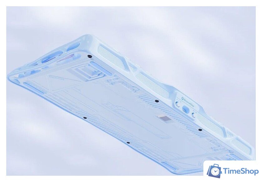 Клавиатура Gravastar Mercury K1 Special Edition Ice Blue (GravaStar x Kailh Cherry Pink) - Изображение №8 — Интернет-магазин Time-Shop