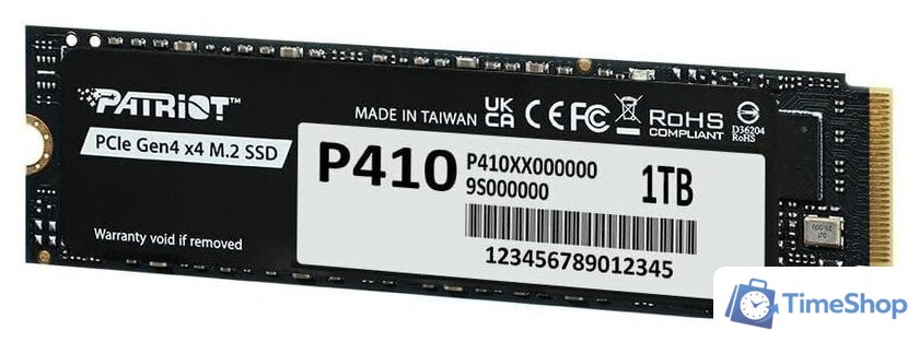 SSD Patriot P410 1TB P410P1TBM28H - Изображение №3 — Интернет-магазин Time-Shop