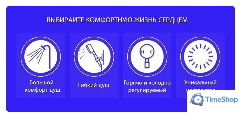 Душевая система  FRAP F2471-9 - Изображение №9 — Интернет-магазин Time-Shop