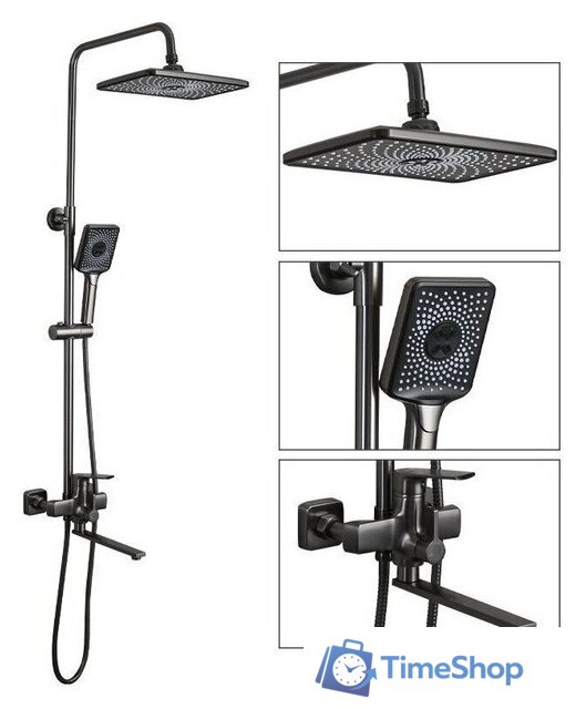 Душевая система  FRAP F2471-9 - Изображение №2 — Интернет-магазин Time-Shop