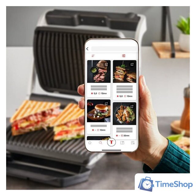 Электрогриль Tefal Optigrill+ GC718D10 - Изображение №4 — Интернет-магазин Time-Shop