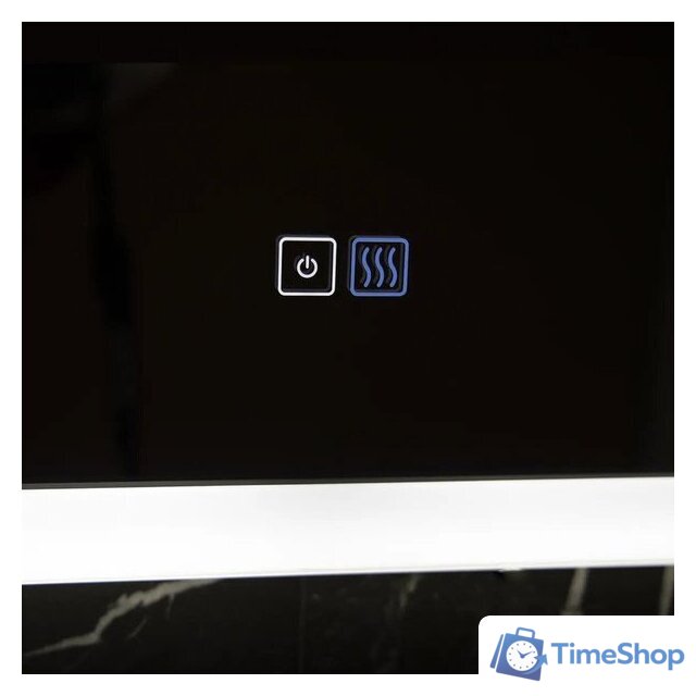 Пекам Зеркало Marta 80x90 marta-80x90sp (с подсветкой, подогревом и сенсором на прикосновение) - Изображение №2 — Интернет-магазин Time-Shop