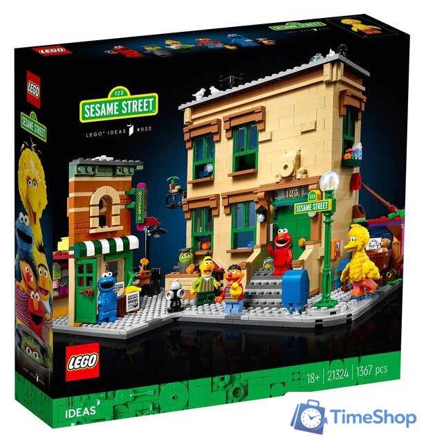 Конструктор LEGO Ideas 21324 Улица Сезам, 123 - Изображение №1 — Интернет-магазин Time-Shop