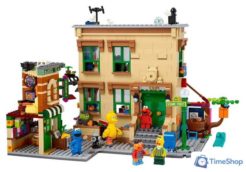 Конструктор LEGO Ideas 21324 Улица Сезам, 123 - Изображение №5 — Интернет-магазин Time-Shop