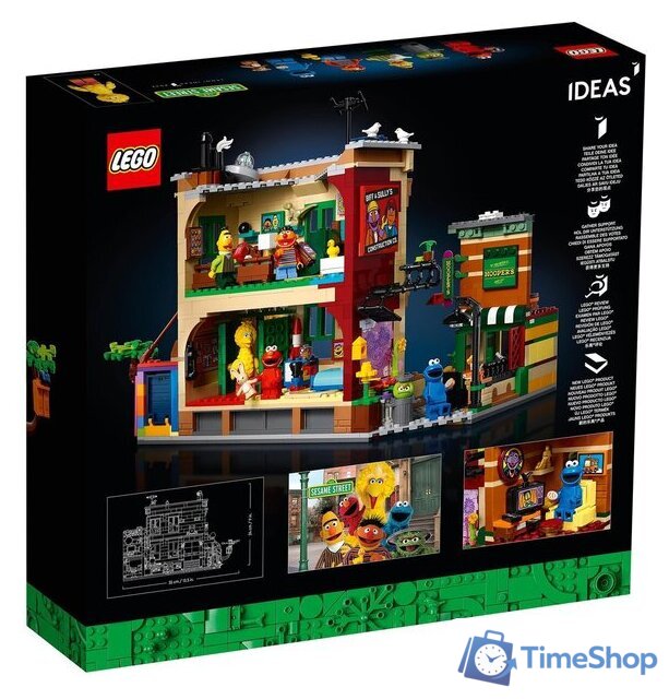 Конструктор LEGO Ideas 21324 Улица Сезам, 123 - Изображение №2 — Интернет-магазин Time-Shop