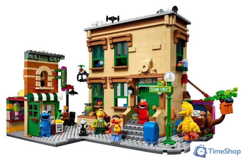 Конструктор LEGO Ideas 21324 Улица Сезам, 123 - Изображение №3 — Интернет-магазин Time-Shop