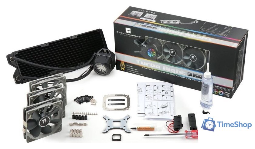 Система жидкостного охлаждения для процессора Thermalright Turbo Right 360 - Изображение №8 — Интернет-магазин Time-Shop
