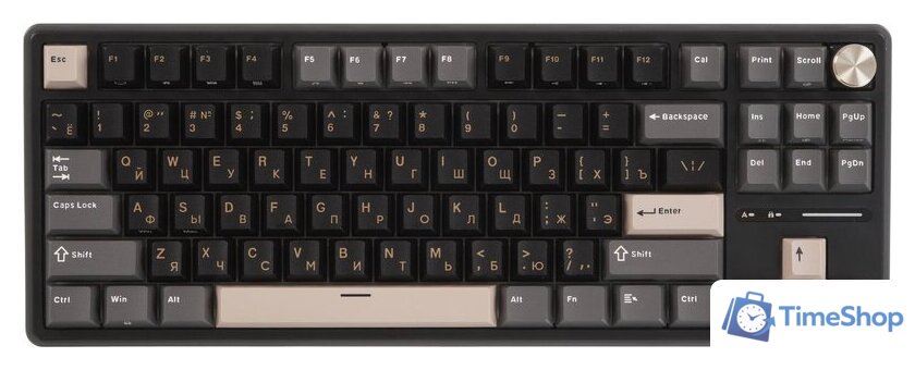 Клавиатура Royal Kludge R87 Pro Phantom (RK Cream) - Изображение №2 — Интернет-магазин Time-Shop