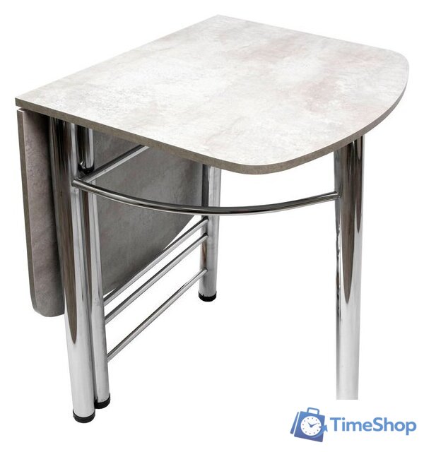 Кухонный стол ВВР Пристенный (камень светлый, ЛДСП) - Изображение №1 — Интернет-магазин Time-Shop