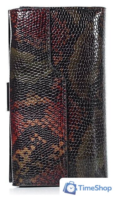 Портмоне Galanteya 44324 25с805к45 (коричневый/черный) - Изображение №2 — Интернет-магазин Time-Shop