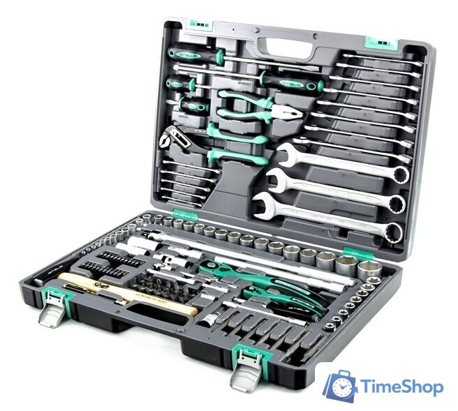 Универсальный набор инструментов Stels 14112 (119 предметов) - Изображение №2 — Интернет-магазин Time-Shop