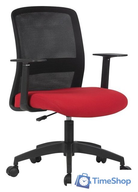 Офисное кресло CACTUS CS-MC333-BKRD (черный/темно-красный) - Изображение №1 — Интернет-магазин Time-Shop