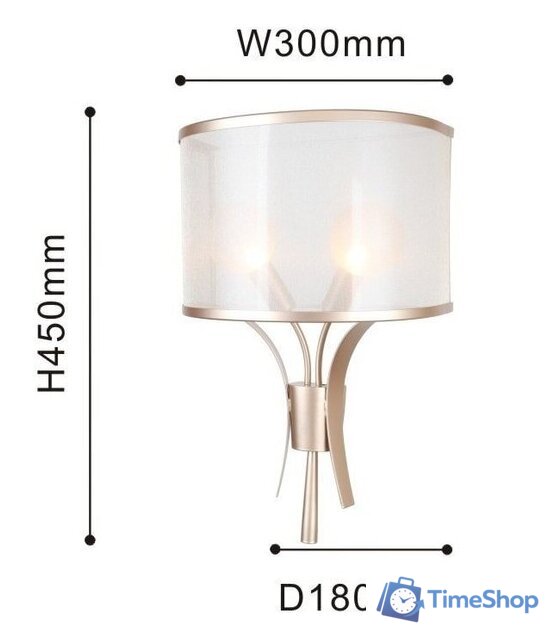 Бра Favourite Himiko 2551-2W - Изображение №2 — Интернет-магазин Time-Shop