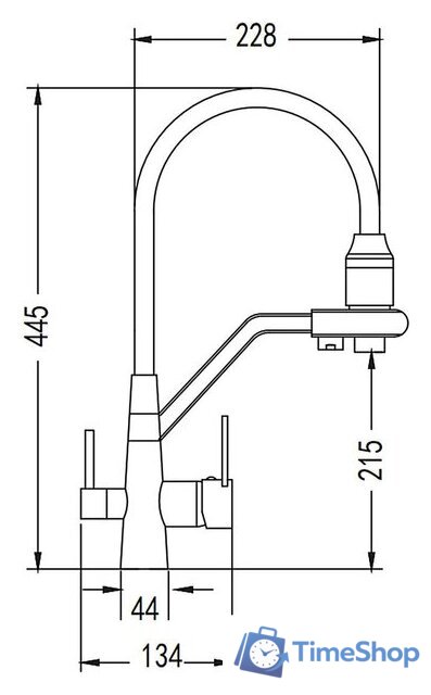 Смеситель Rose R558C - Изображение №14 — Интернет-магазин Time-Shop