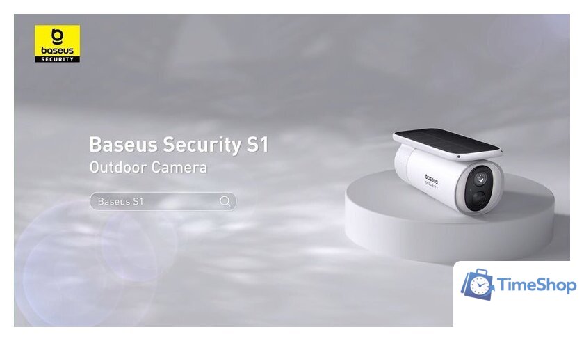 IP-камера Baseus S1 Outdoor 2K Solar Security Camera - Изображение №5 — Интернет-магазин Time-Shop