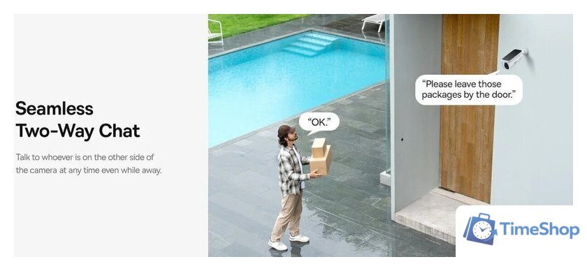 IP-камера Baseus S1 Outdoor 2K Solar Security Camera - Изображение №11 — Интернет-магазин Time-Shop