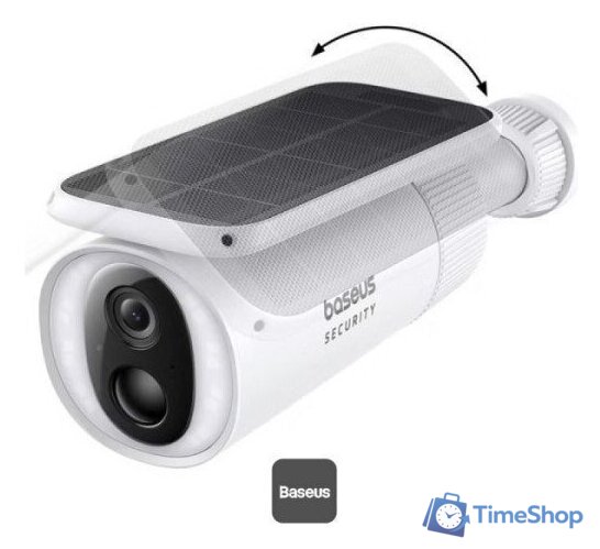 IP-камера Baseus S1 Outdoor 2K Solar Security Camera - Изображение №1 — Интернет-магазин Time-Shop