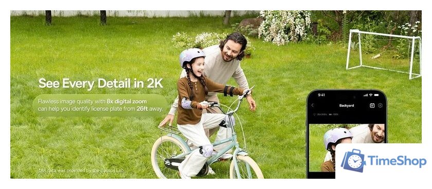 IP-камера Baseus S1 Outdoor 2K Solar Security Camera - Изображение №7 — Интернет-магазин Time-Shop