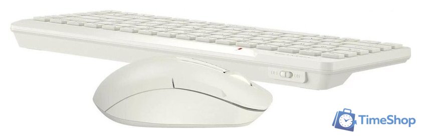 Офисный набор A4Tech Fstyler FG2200 Air (бежевый) - Изображение №6 — Интернет-магазин Time-Shop