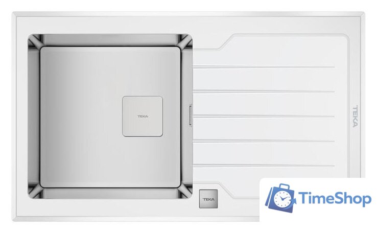 Кухонная мойка TEKA Diamond RS15 1B 1D 86 Auto (белый) - Изображение №1 — Интернет-магазин Time-Shop