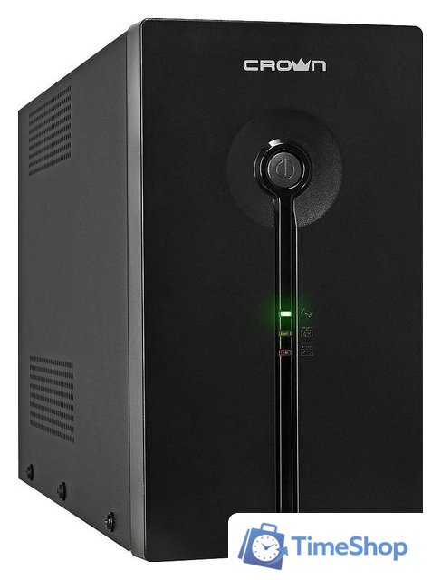 Источник бесперебойного питания CrownMicro CMU-SP2000 Euro USB - Изображение №1 — Интернет-магазин Time-Shop