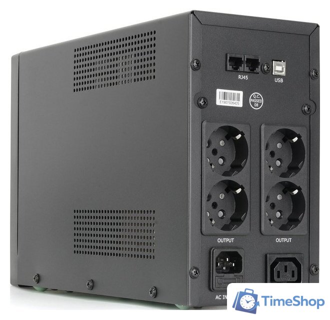 Источник бесперебойного питания CrownMicro CMU-SP2000 Euro USB - Изображение №2 — Интернет-магазин Time-Shop