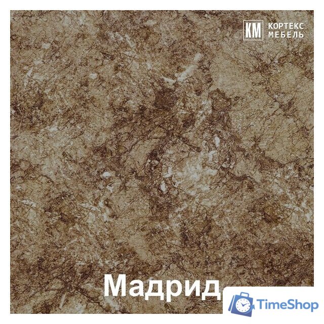 Шкаф напольный Кортекс-мебель Корнелия Лира НШ80р1ш (дуб сонома/мадрид) - Изображение №2 — Интернет-магазин Time-Shop