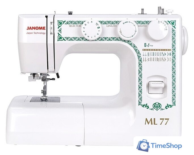 Электромеханическая швейная машина Janome ML 77 - Изображение №1 — Интернет-магазин Time-Shop