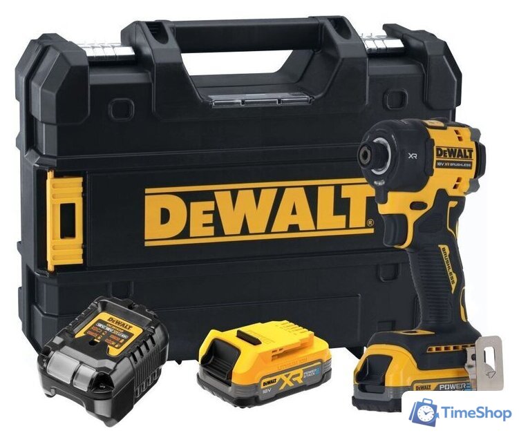 Винтоверт DeWalt DCF870E2T (с 2-мя АКБ, кейс) - Изображение №1 — Интернет-магазин Time-Shop