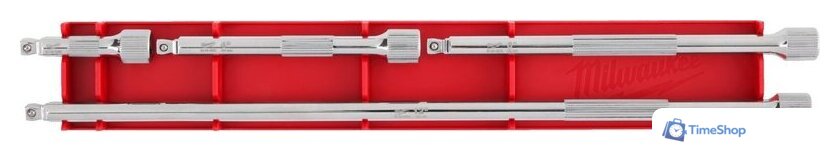 Набор удлинителей слесарных Milwaukee 4932480641 - Изображение №5 — Интернет-магазин Time-Shop