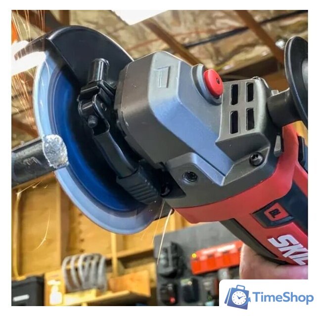 Угловая шлифмашина Skil AG2907SE11 (с 1-им АКБ) - Изображение №7 — Интернет-магазин Time-Shop