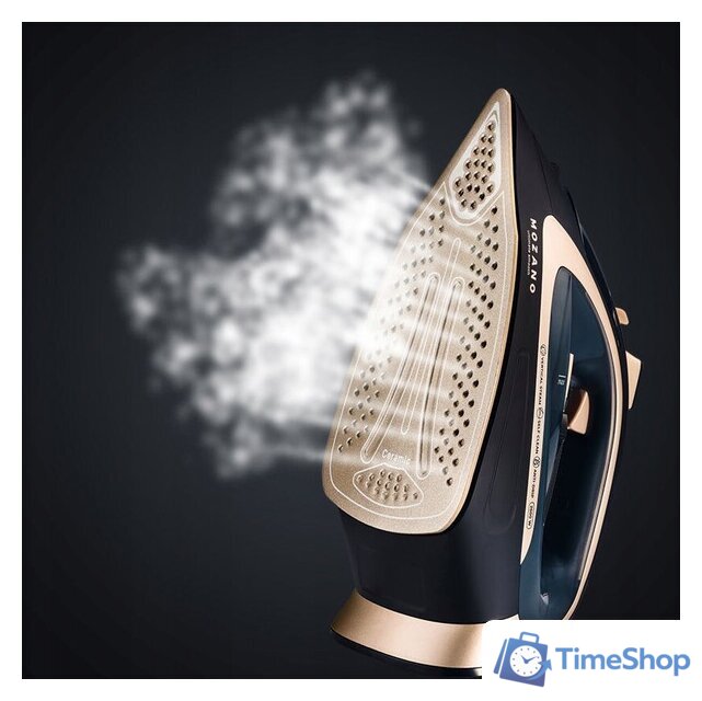 Утюг Mozano Ultimate Smooth (черный/золотистый) - Изображение №13 — Интернет-магазин Time-Shop