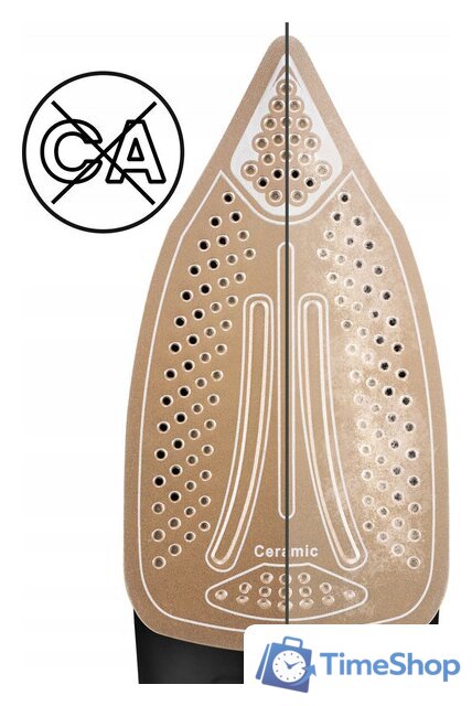 Утюг Mozano Ultimate Smooth (черный/золотистый) - Изображение №8 — Интернет-магазин Time-Shop