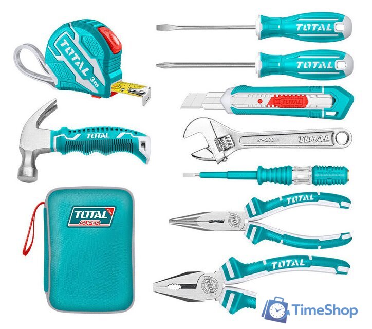 Набор домашнего мастера Total THKTHP90097 (9 предметов) - Изображение №1 — Интернет-магазин Time-Shop
