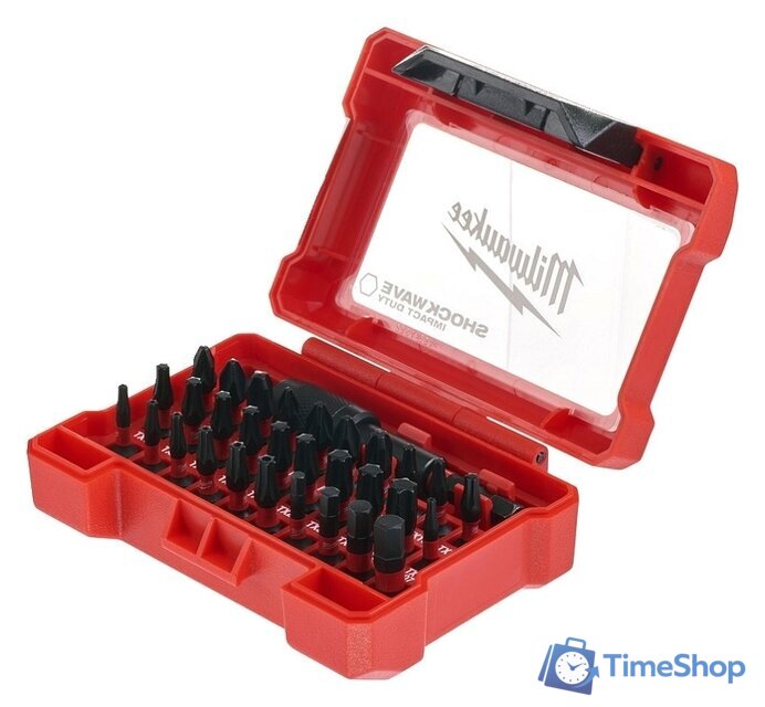 Набор бит Milwaukee 4932464240 (32 предмета) - Изображение №1 — Интернет-магазин Time-Shop