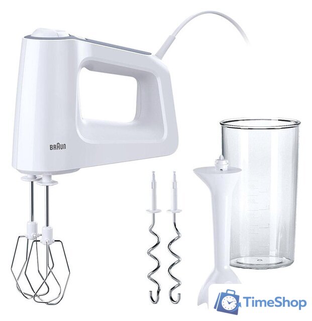 Миксер Braun MultiMix 3 HM 3105 WH - Изображение №2 — Интернет-магазин Time-Shop