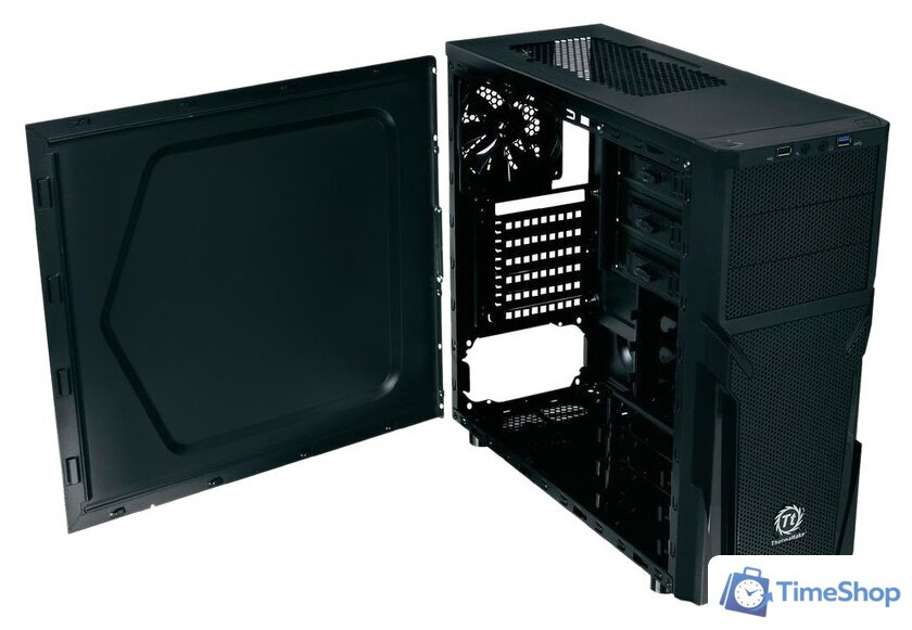Корпус Thermaltake Versa H21 Black (CA-1B2-00M1NN-00) - Изображение №7 — Интернет-магазин Time-Shop
